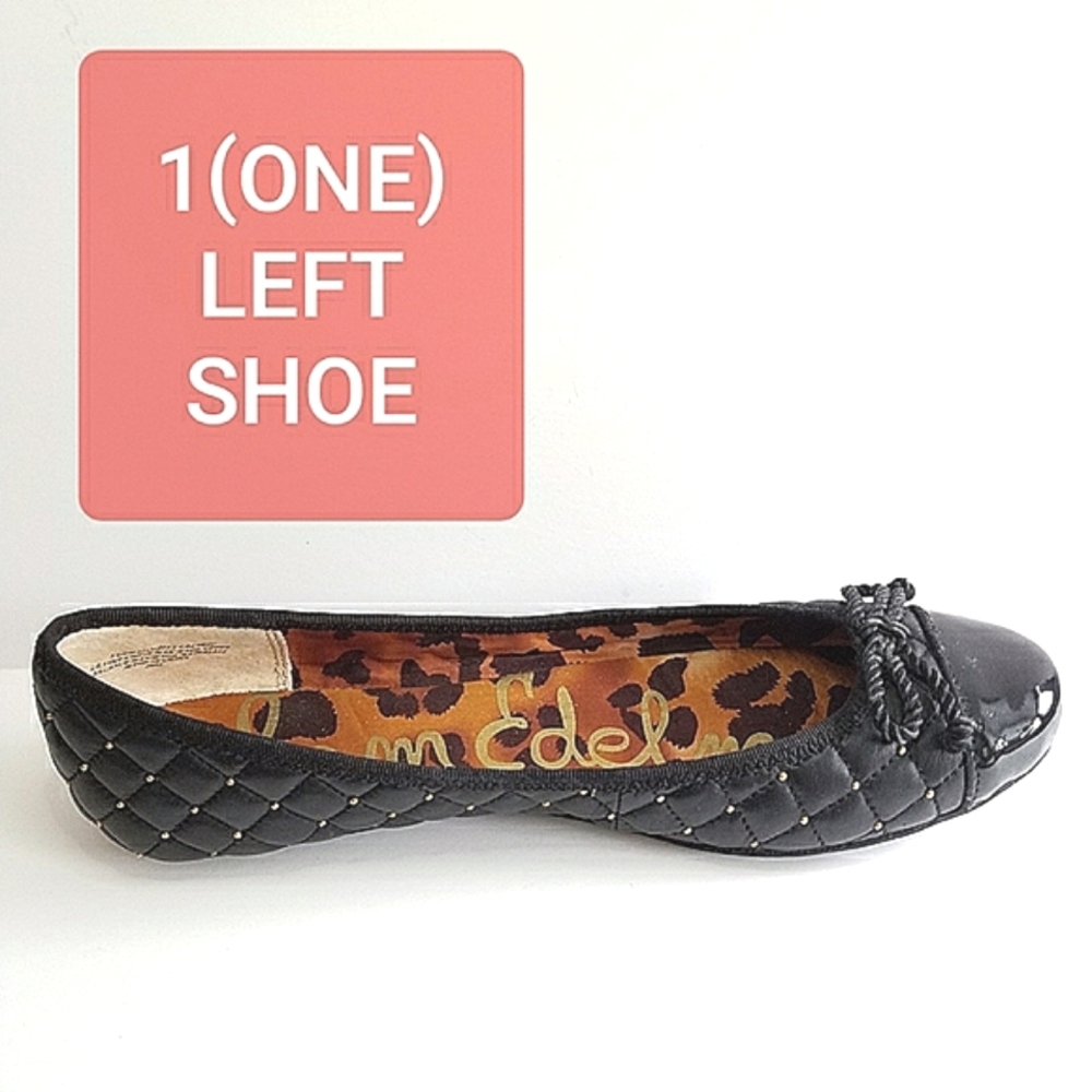 Single LEFT Shoe Ballet Flat Sam Edelman Calypso 8 1/2 M - Picture 2 of 7